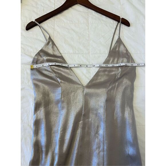 COS METALLIC SLIP DRESS - Picture 11 of 16